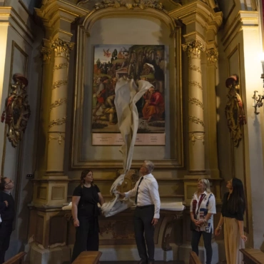 L’Adorazione dei Pastori di Luca Signorelli torna a Città di Castello: la Bottega Tifernate ne realizza la riproduzione identica